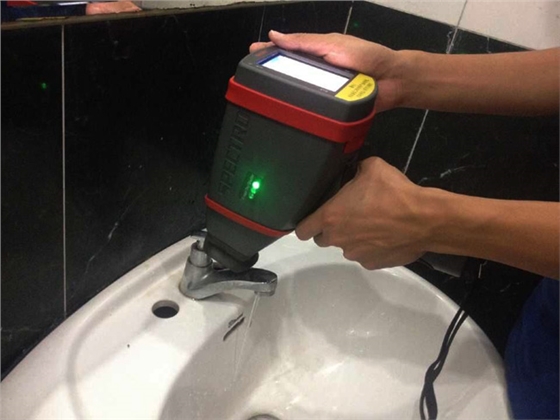 手持式光譜儀測(cè)水龍頭
