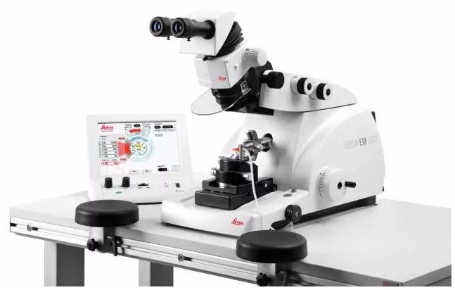 新一代超薄切片機Leica EM UC7為生命科學(xué)/材料科學(xué)制備半薄/超薄切片或平整斷面