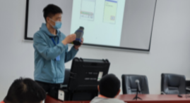 儀德為湖北興發(fā)現(xiàn)場培訓(xùn)手持式光譜儀檢測不銹鋼